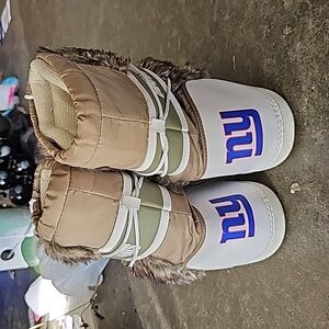 NY Giants Moon Boots